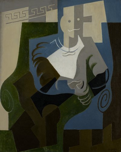 Arlequin assis, c.1920 - Juan Gris
