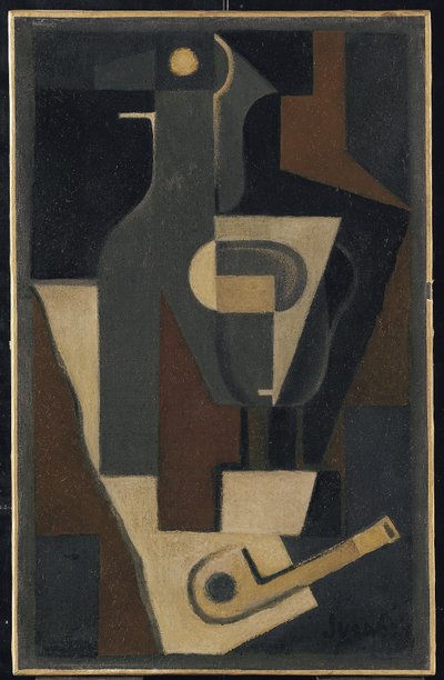 Nature morte avec pipe, 1918 - Juan Gris