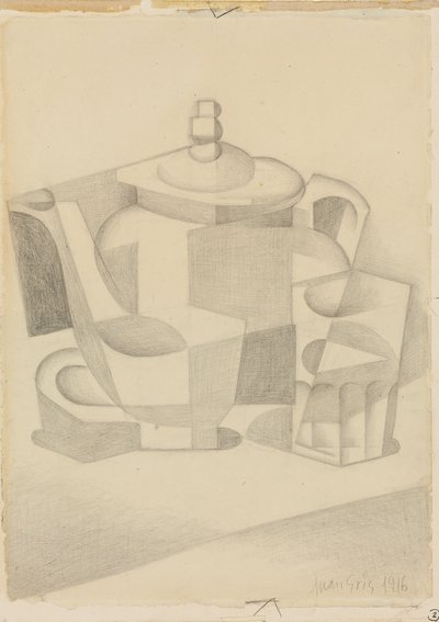 Nature morte à la théière, 1916 - Juan Gris