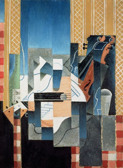 Nature Morte avec Violon et Guitare - Juan Gris