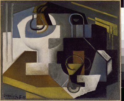Nature morte avec un bol de fruits - Juan Gris