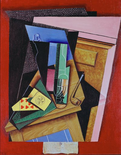 Nature morte avec un poème - Juan Gris