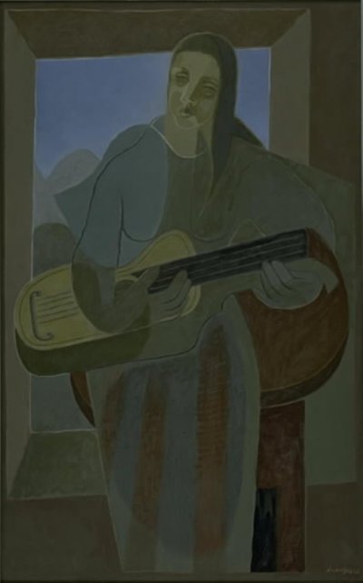 Le joueur de guitare - Juan Gris