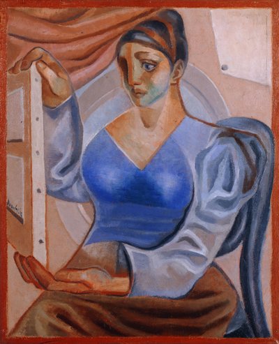 La Femme au Tableau - Juan Gris