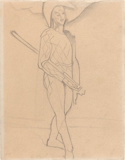 Arlequin - Juan Gris after Paul Cézanne