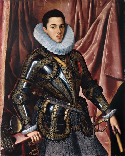 Portrait du prince Philippe Emmanuel de Savoie 1586-1605, vers 1604 - Juan Pantoja de la Cruz