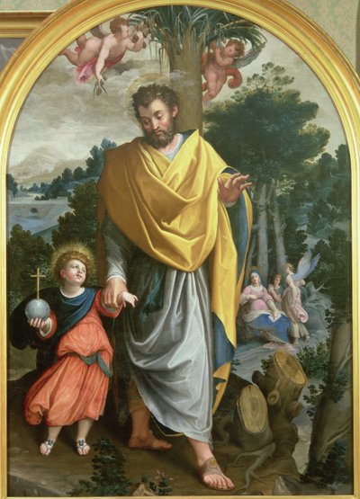 Saint Joseph guidant l