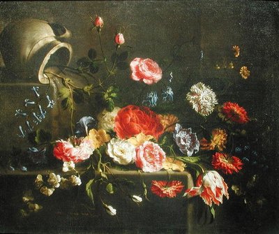 Fleurs tombées d
