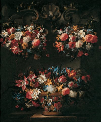 Nature morte aux fleurs - Juan de Arellano