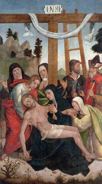 La Déposition - Juan de Borgoña