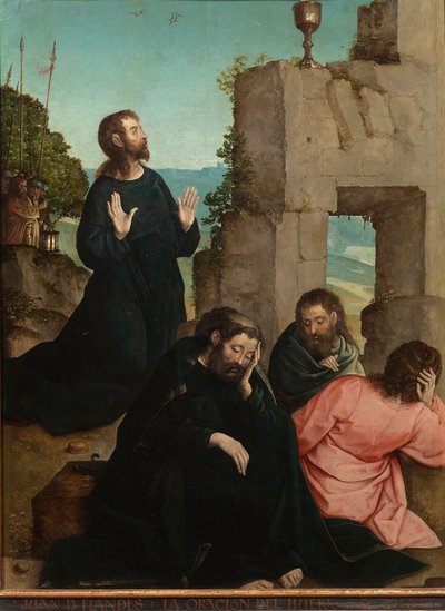 Agonie dans le jardin des oliviers - Juan de Flandes