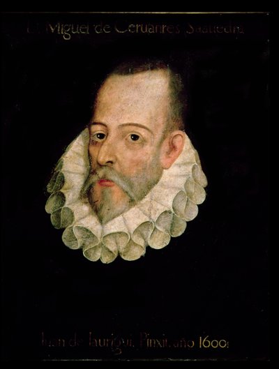Portrait de Miguel de Cervantes y Saavedra (1547-1615) 1600 - Juan de Jauregui y Aguilar
