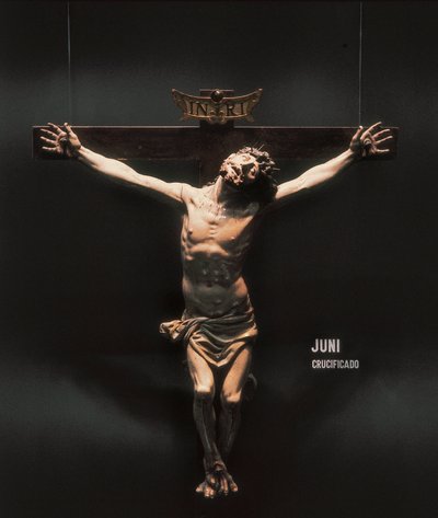 Crucifixion. Sculpture de Juan de Juni (1507-1577). Sculpture sur bois. - Juan de Juni