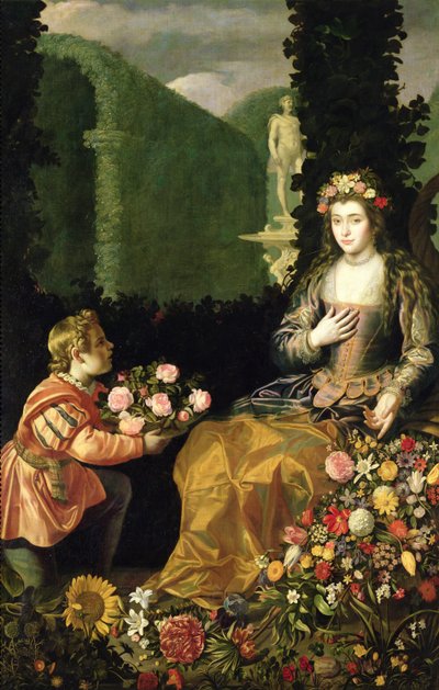Offrande à Flore, 1627 - Juan der Hamen y van León