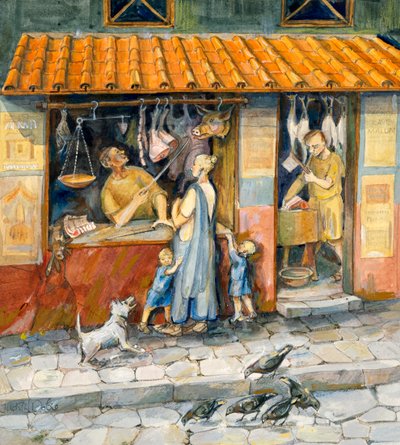 À la boucherie - Judith Dobie