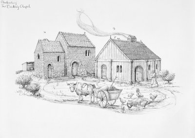 Chapelle de Beckery, Glastonbury, Ve-VIe siècle, 1990-2010 - Judith Dobie