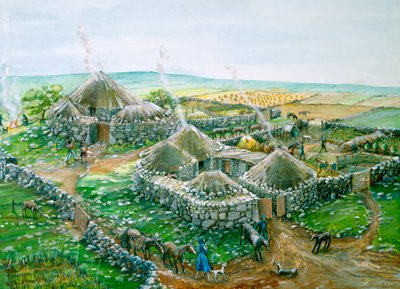 Village antique de Chysauster - Judith Dobie