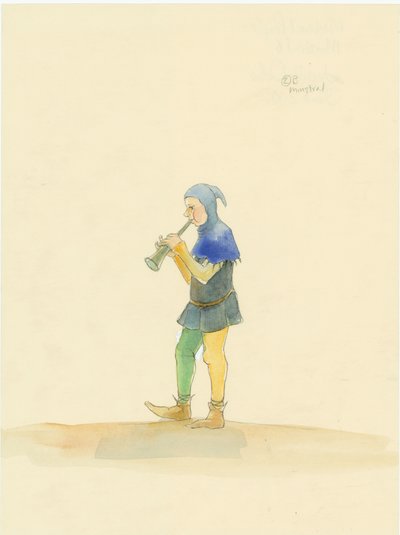 Ménestrel médiéval - Judith Dobie