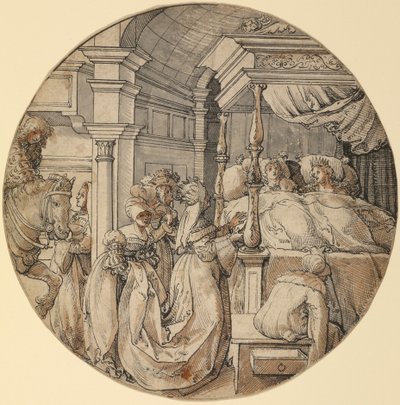 Scène de mariage - Jörg Breu the Elder