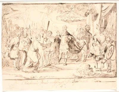 Christian Ier acclamé roi de Suède, mai 1458 - Jürgen Ovens