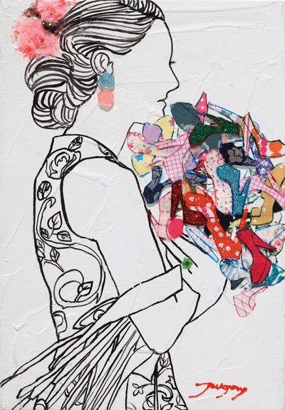 Bouquet de chaussures pour femme chic - Jukyong Park