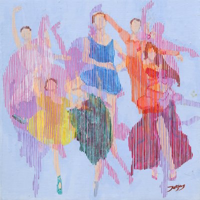 Des danseuses de ballet hautes en couleur - Jukyong Park