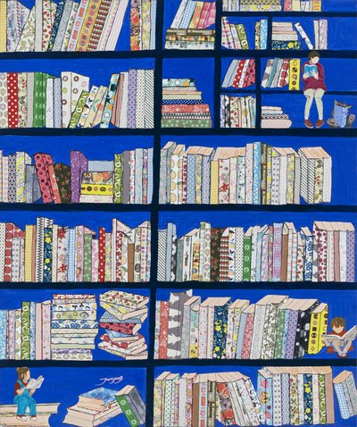 Des livres de bibliothèque pleins de vie - Jukyong Park