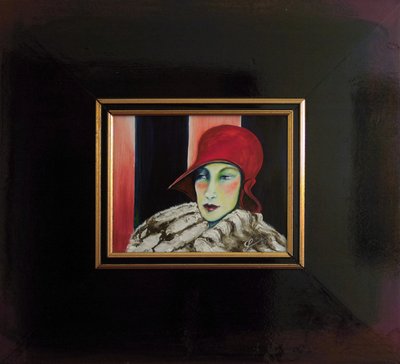 Belle Époque VII -Dame avec chapeau rouge II- - JuleSimo