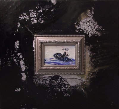 Prima Ballerina I -cygne mourant- (noir) - JuleSimo