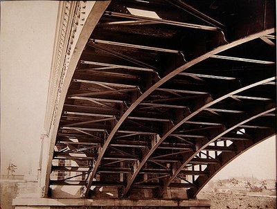 Pont en Dordogne, vers 1864 - Jules Alphonse Terpereau