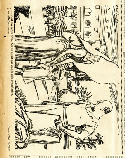 Candide, Satirique en N & B - Jules Abel Faivre