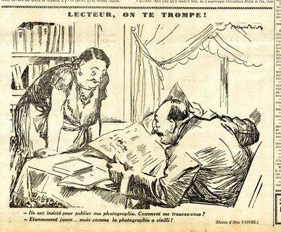Candide, Satirique en N & B - Jules Abel Faivre