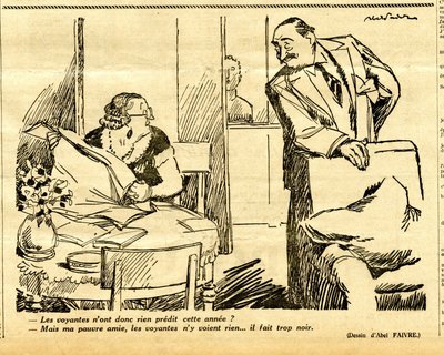 Candide, Satirique en N & B - Jules Abel Faivre