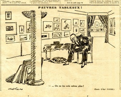Candide, Satirique en N & B - Jules Abel Faivre
