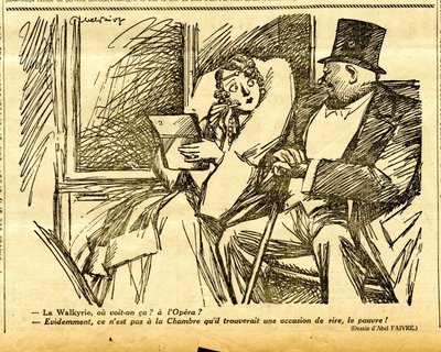 Candide, Satirique en N & B - Jules Abel Faivre