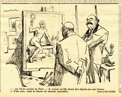 Candide, Satirique en N & B - Jules Abel Faivre