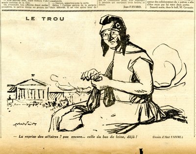 Candide, satirique en N & B - Jules Abel Faivre