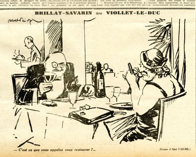 Candide, Satirique en N & B - Jules Abel Faivre
