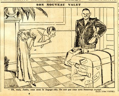 Candide, Satirique en N & B - Jules Abel Faivre