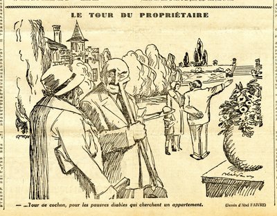 Candide, Satirique en N & B - Jules Abel Faivre