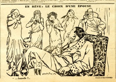 Candide, Satirique en N & B - Jules Abel Faivre