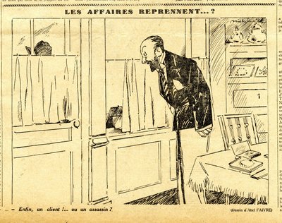 Candide, Satirique en N & B - Jules Abel Faivre