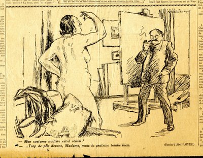 Candide, Satirique en N & B - Jules Abel Faivre