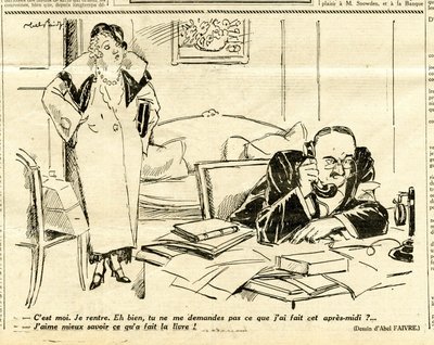 Candide, Satirique en N & B - Jules Abel Faivre