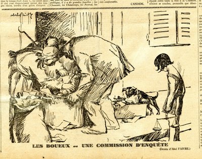 Candide, Satirique en N & B - Jules Abel Faivre