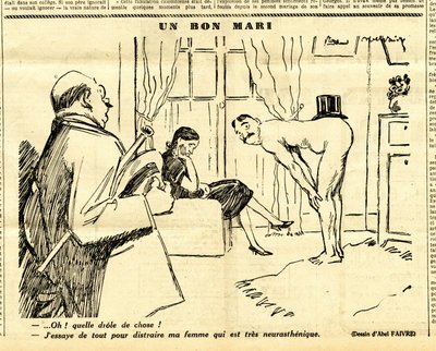 Candide, satirique en N & B - Jules Abel Faivre