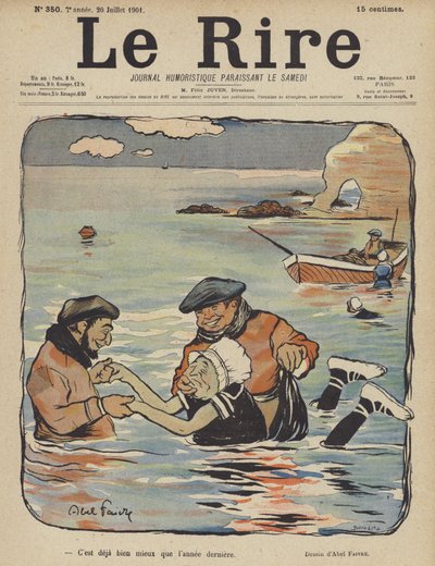 Illustration pour Le Rire - Jules Abel Faivre