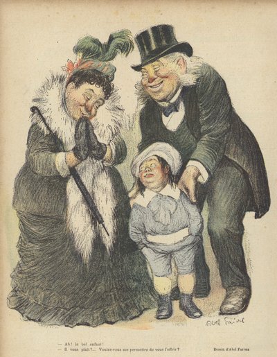 Illustration pour Le Rire - Jules Abel Faivre