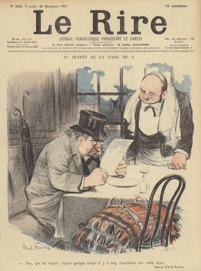 Illustration pour Le Rire - Jules Abel Faivre