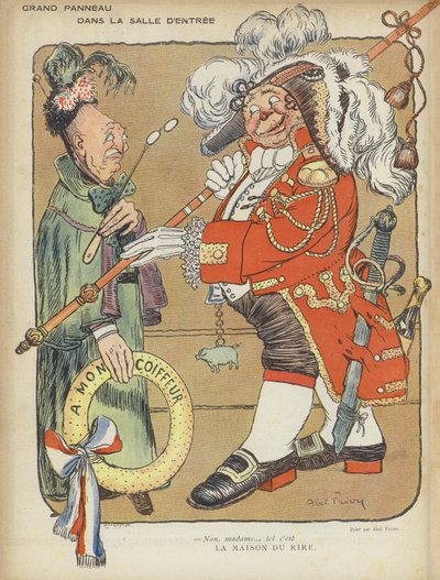 Illustration pour Le Rire - Jules Abel Faivre